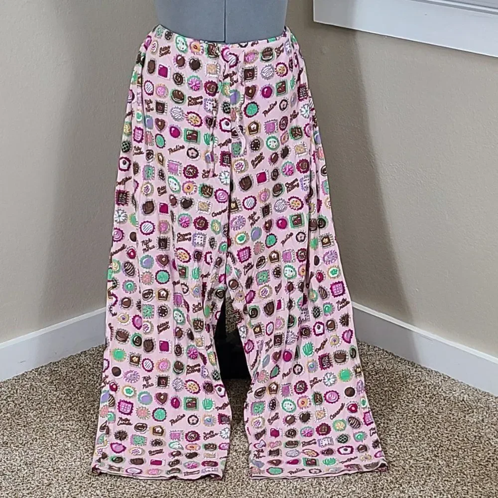 Nick & Nora Chocoholic Pajamas Plus Size 3XL Y2k New With Tags NWT